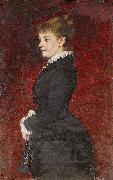 Portrait - Lady in Black Dress